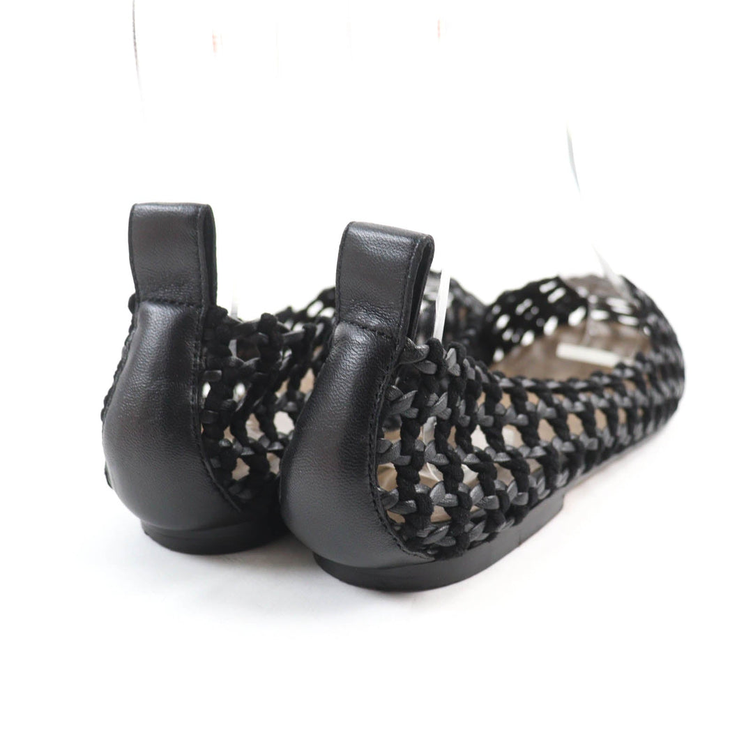 HERMES pumps Main: Leather, Part: Suede leather black Minoruk Women 36 1/2 Used Authentic