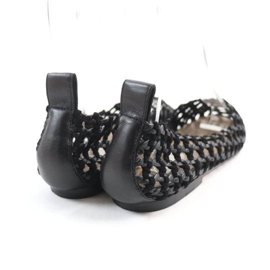 HERMES pumps Main: Leather, Part: Suede leather black Minoruk Women 36 1/2 Used Authentic