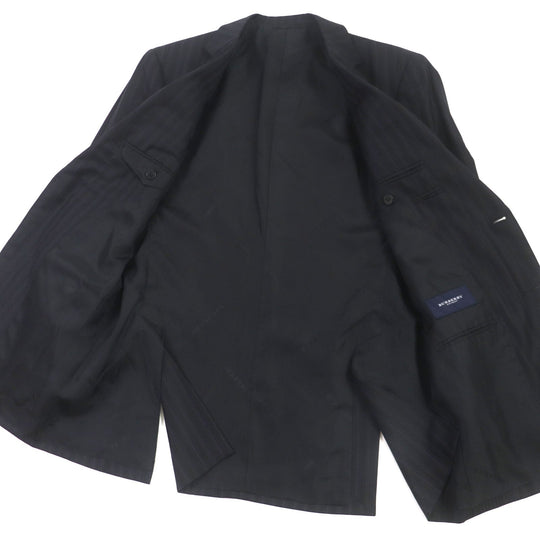BURBERRY LONDON setup Outer: 90% wool, Outer: 10% silk, Lining: Cupra Black purple mens 175 AB6 Used Authentic