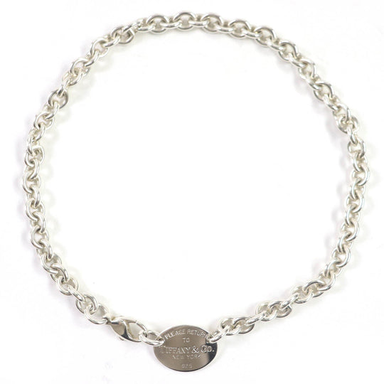TIFFANY&Co. Necklace Main�FSV925
,�\ Silver Return to TIFFANY & Co. Women Used Authentic