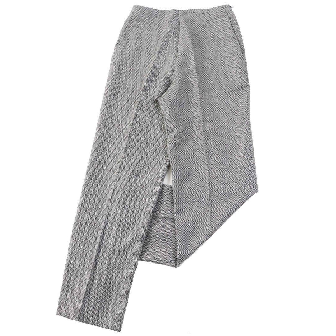 HERMES Pants Outer: 90% wool, Outer: 10% silk, Lining: 100% silk Black Grey Margiela period Women 34 Used Authentic