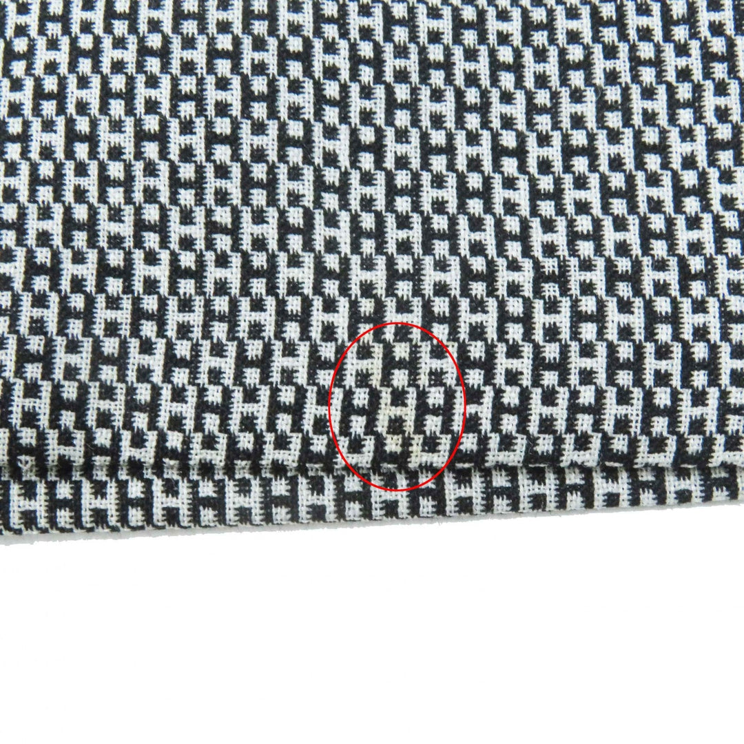 HERMES Pants Outer: 90% wool, Outer: 10% silk, Lining: 100% silk Black Grey Margiela period Women 34 Used Authentic