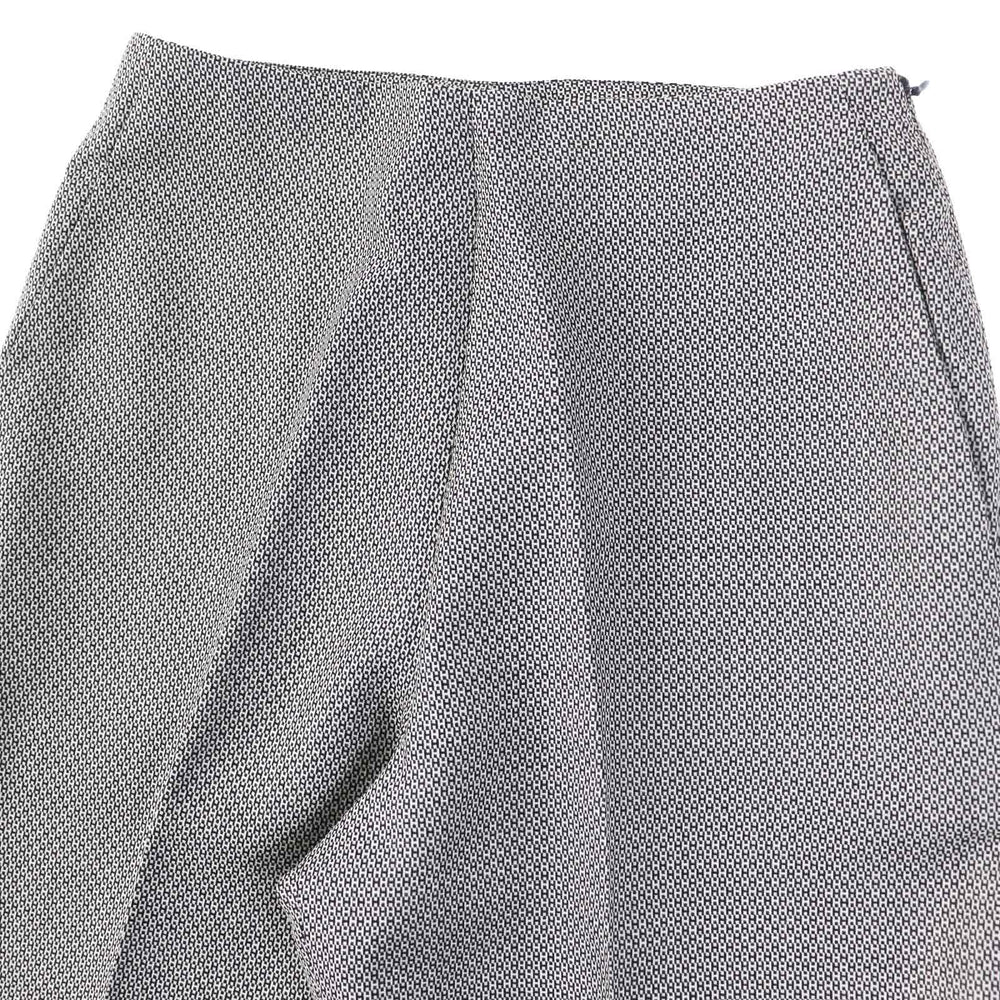 HERMES Pants Outer: 90% wool, Outer: 10% silk, Lining: 100% silk Black Grey Margiela period Women 34 Used Authentic