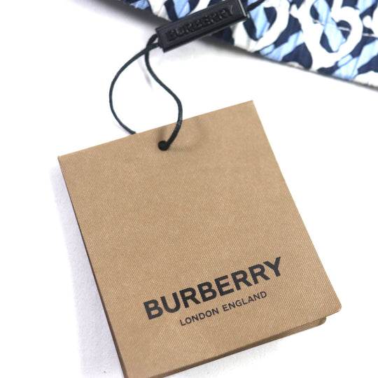 BURBERRY Shorts 8048786 Main: 100% cotton Blue white mens 44 Used Authentic