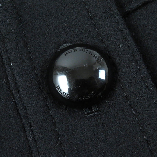 BURBERRY BLUE LABEL coat Outer: 100% wool, Lining: Cupra, Lining: Polyester, Sleeve lining: Polyester black Women 38 Used Authentic