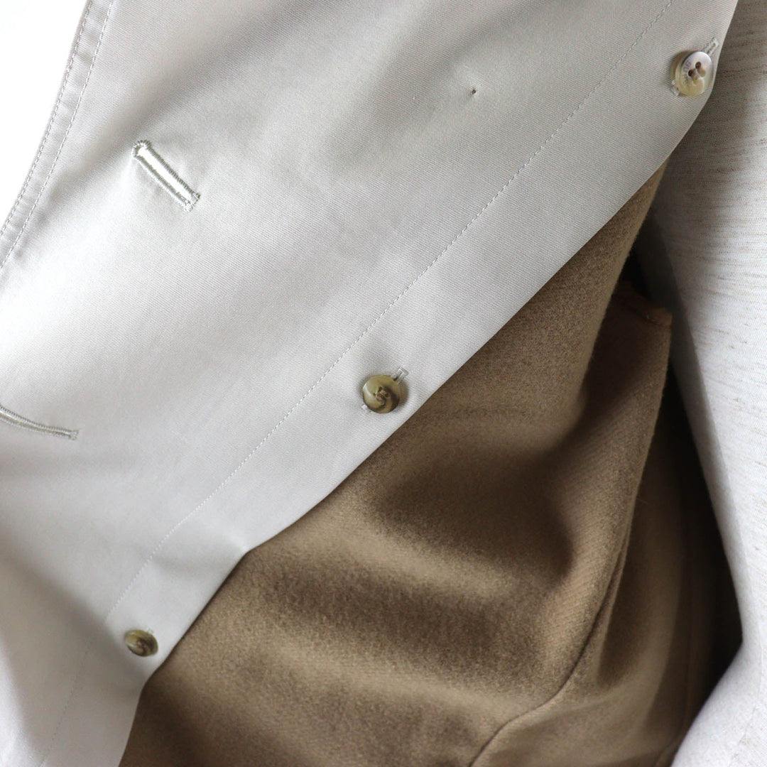 BURBERRY LONDON trench coat FRD63-170-42 Outer: 100% cotton, Lining: cotton, Lining: cupra, Part: cowhide, Main: 100% wool beige Women 38 Used Authentic