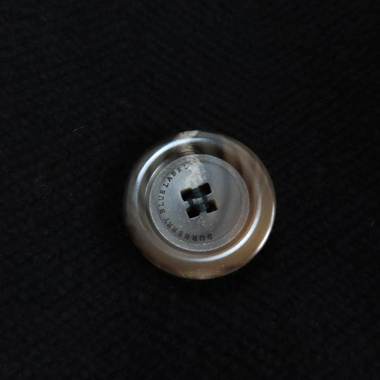 BURBERRY BLUE LABEL coat FNF26-815-09 Outer: 90% wool, Outer: 10% nylon, Part: rabbit, Lining: polyester, Lining: cupra black Women 38 Used Authentic