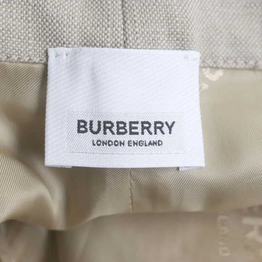 BURBERRY Shorts 8051916 Outer: 100% wool, Lining: 100% cupra beige mens 56 Used Authentic
