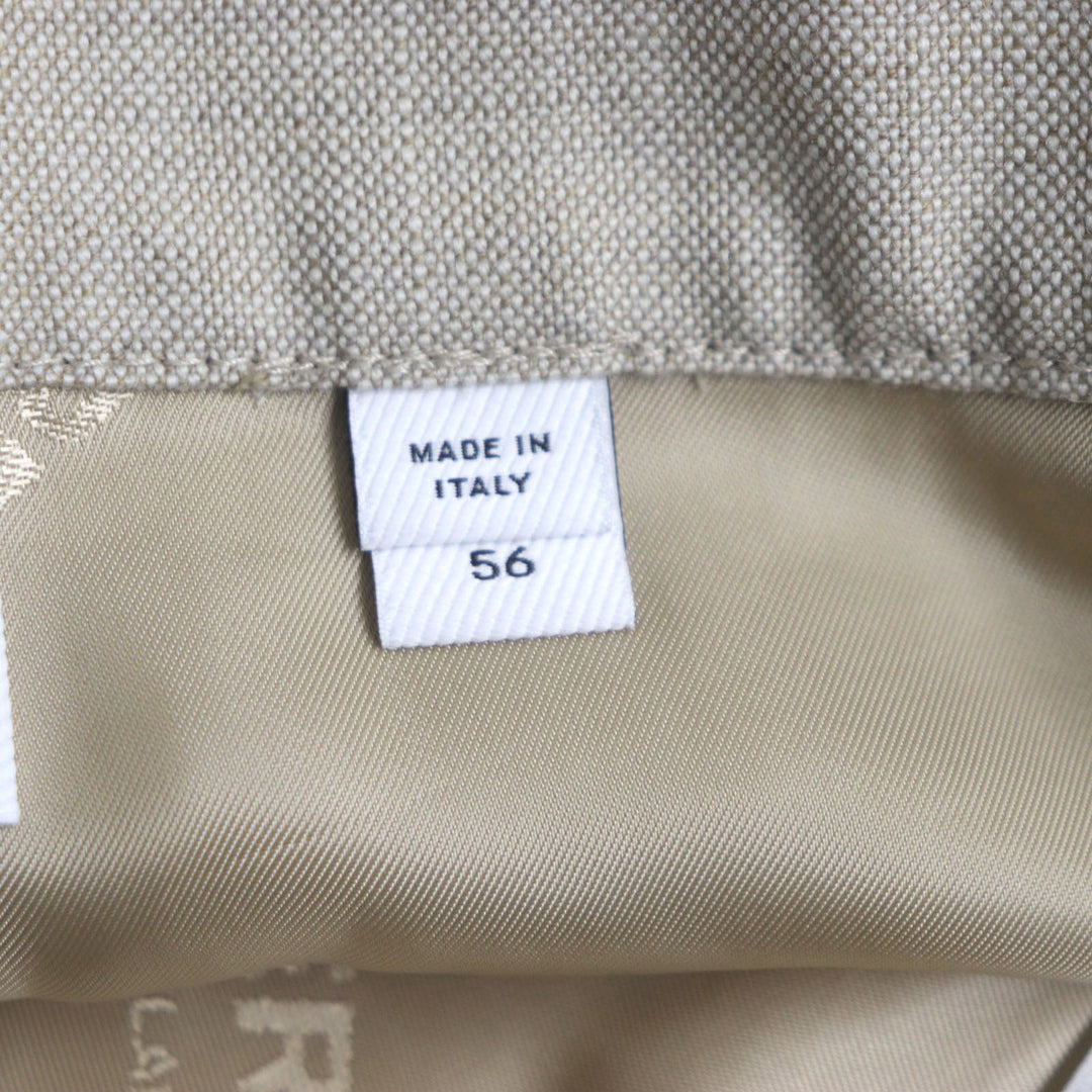 BURBERRY Shorts 8051916 Outer: 100% wool, Lining: 100% cupra beige mens 56 Used Authentic