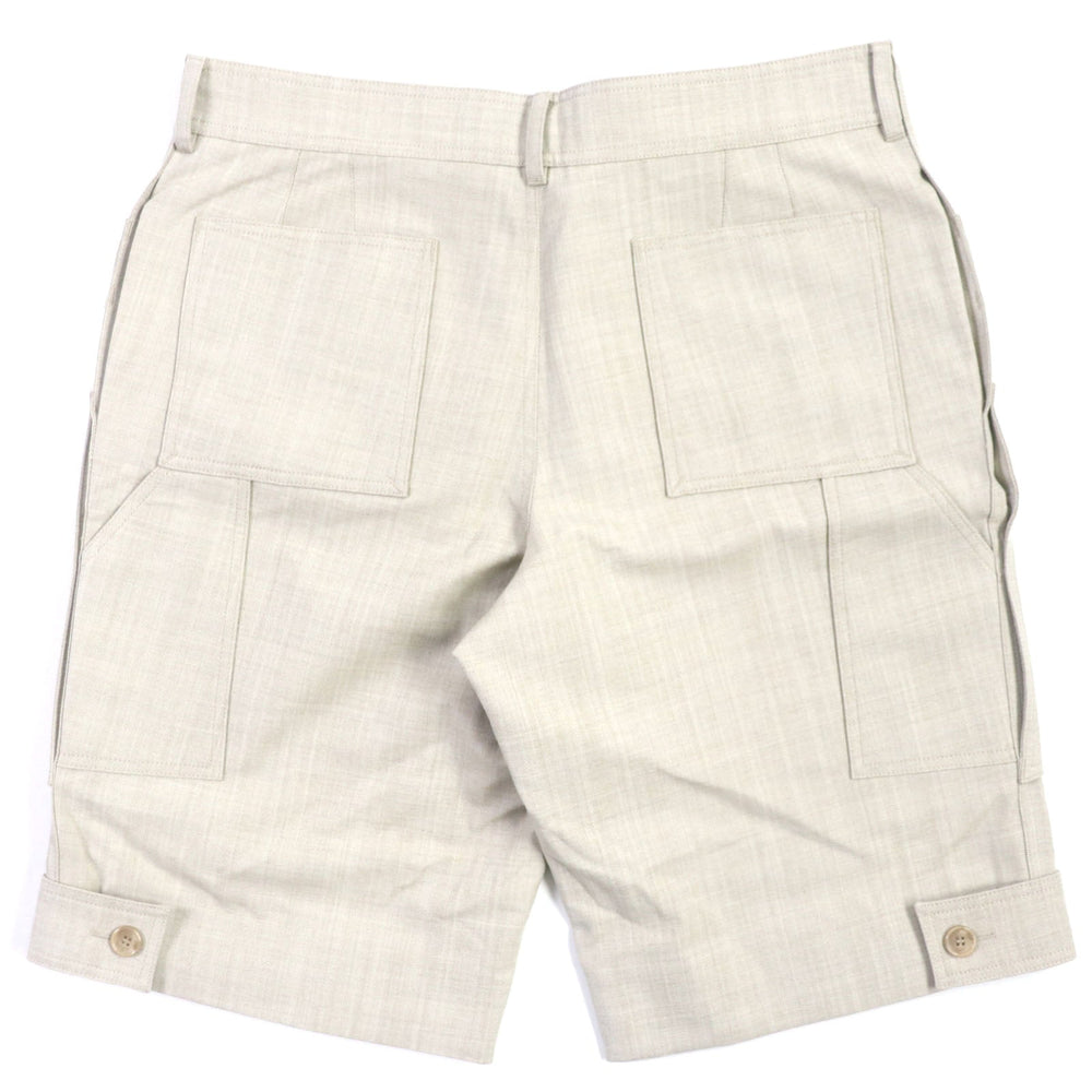 BURBERRY Shorts 8051916 Outer: 100% wool, Lining: 100% cupra beige mens 56 Used Authentic