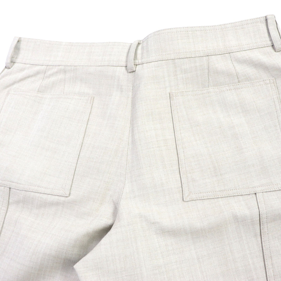 BURBERRY Shorts 8051916 Outer: 100% wool, Lining: 100% cupra beige mens 56 Used Authentic