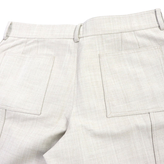 BURBERRY Shorts 8051916 Outer: 100% wool, Lining: 100% cupra beige mens 56 Used Authentic