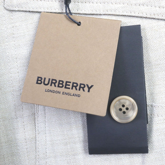 BURBERRY Shorts 8051916 Outer: 100% wool, Lining: 100% cupra beige mens 56 Used Authentic