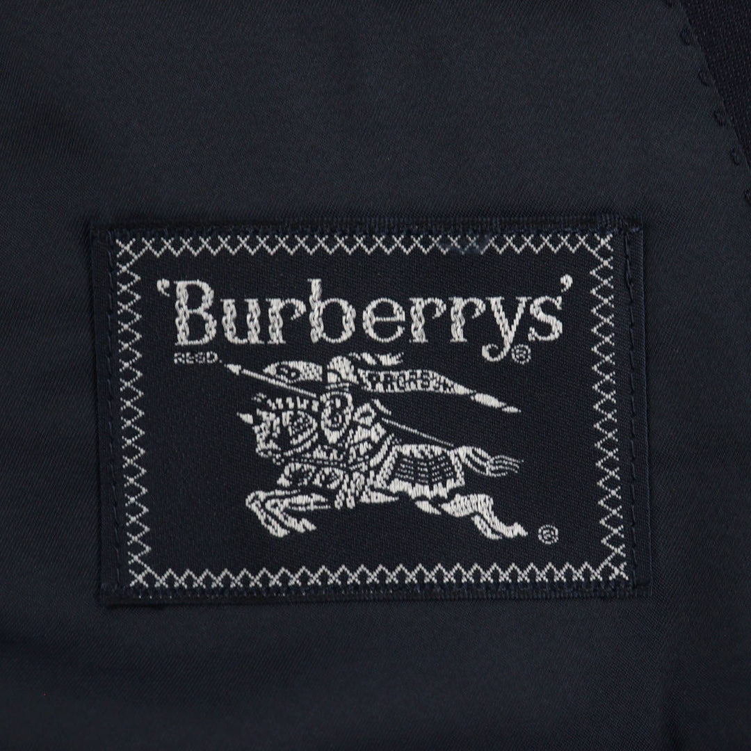 BURBERRY blazer WM121-600-29 Outer: 100% wool, Lining: polyester, Lining: cupra, Sleeve lining: cupra Navy hose logo mens Size not specified Used Authentic