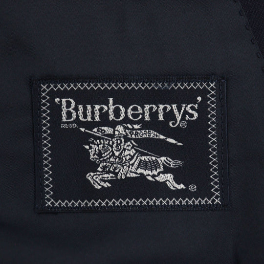 BURBERRY blazer WM121-600-29 Outer: 100% wool, Lining: polyester, Lining: cupra, Sleeve lining: cupra Navy hose logo mens Size not specified Used Authentic
