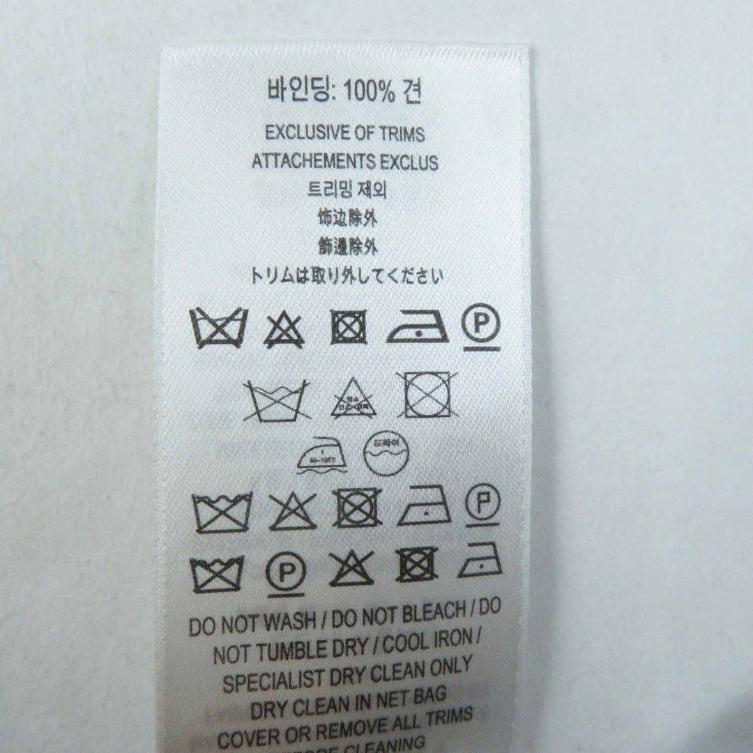 BURBERRY Short sleeve shirt 8048782 Main: 100% silk, Part: 100% silk blue white navy Women 40 Used Authentic