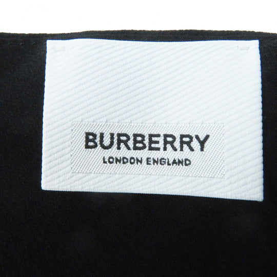 BURBERRY one piece 8046799 Main: 100% silk, Part: 100% silk Brown black white Women 36 Used Authentic