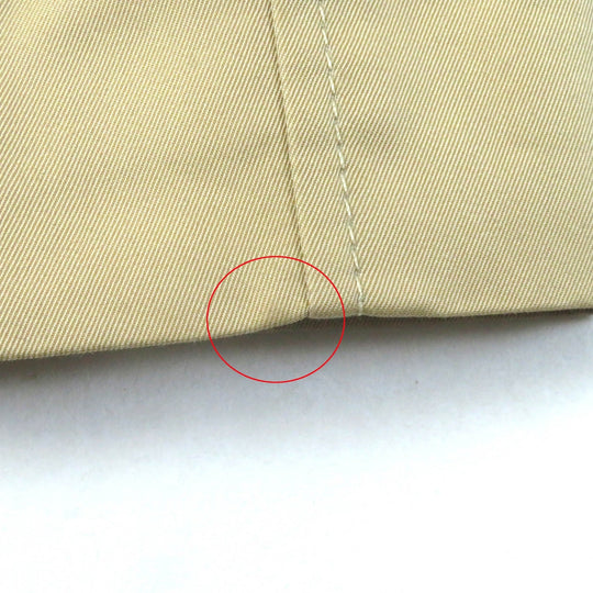 COACH trench coat F21833 Outer: 68% cotton, Outer: 32% polyester, Lining: 100% polyester, Part: leather beige Women XXS Used Authentic