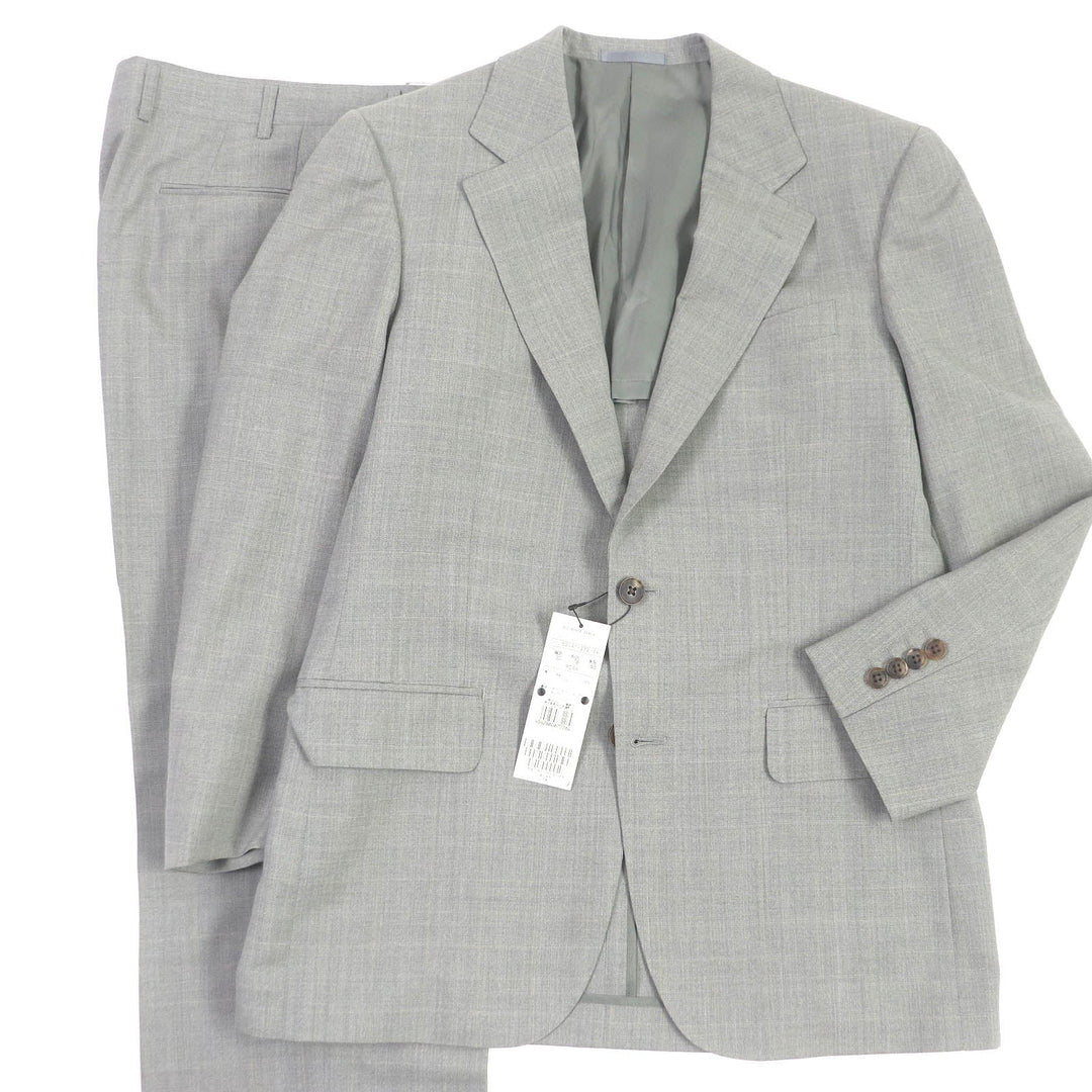 BURBERRY LONDON suit Outer: 100% wool, Lining: Polyester, Lining: Cupra gray mens 90A4 Used Authentic