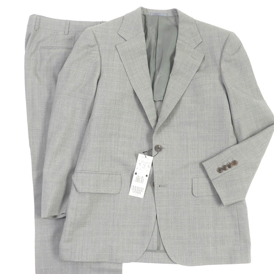 BURBERRY LONDON suit Outer: 100% wool, Lining: Polyester, Lining: Cupra gray mens 90A4 Used Authentic