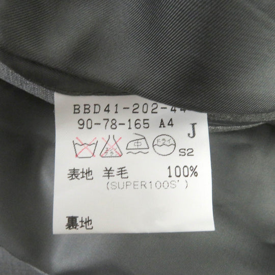 BURBERRY LONDON suit Outer: 100% wool, Lining: Polyester, Lining: Cupra gray mens 90A4 Used Authentic