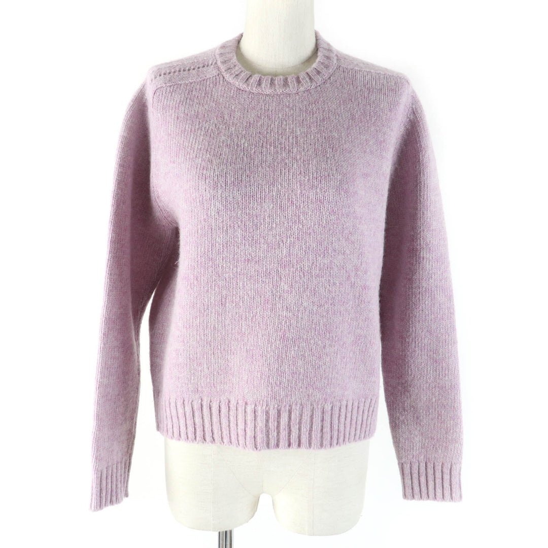CELINE sweater 2A642979E Main: 100% wool purple Women S Used Authentic