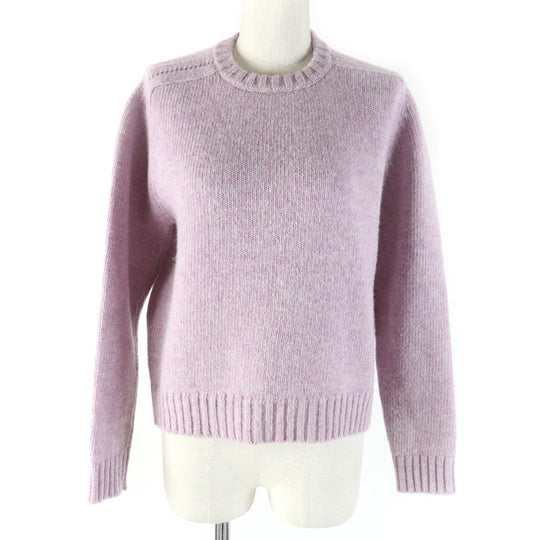 CELINE sweater 2A642979E Main: 100% wool purple Women S Used Authentic