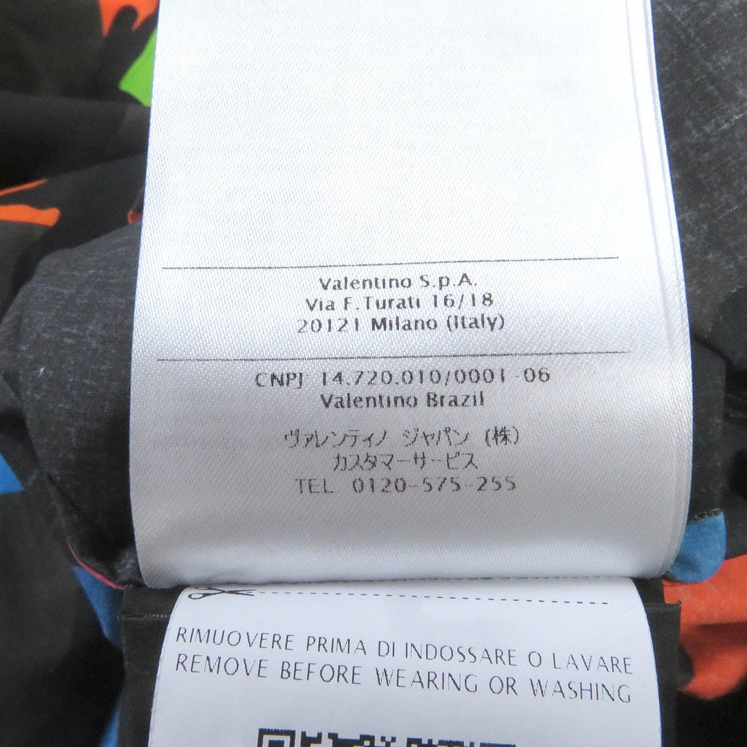 VALENTINO coat SV3CKB305C9 Main: 100% cotton multicolor mens 50 Used Authentic