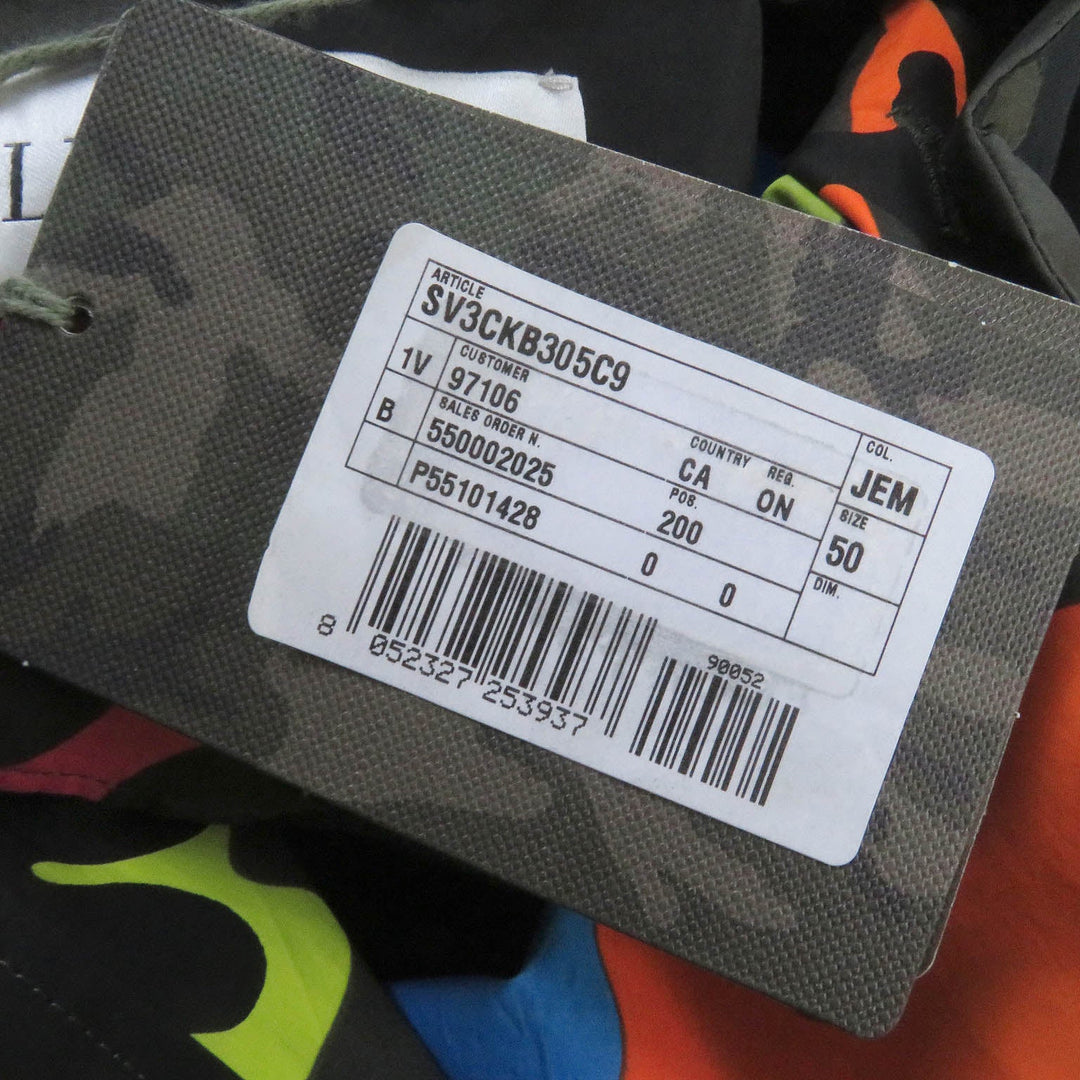 VALENTINO coat SV3CKB305C9 Main: 100% cotton multicolor mens 50 Used Authentic