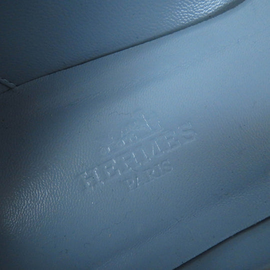 HERMES pumps Main: Suede leather Light blue Women 37 Used Authentic