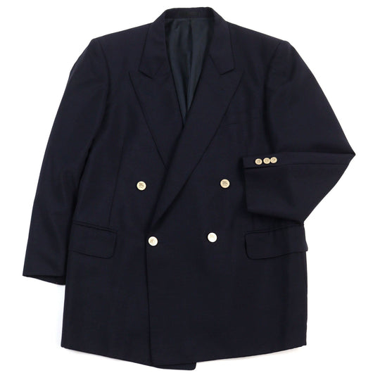 BURBERRY blazer WM121-600-29 Outer: 100% wool, Lining: polyester, Lining: cupra, Sleeve lining: cupra Navy mens Notation size unknown Used Authentic