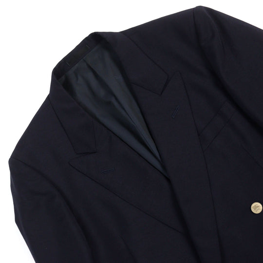 BURBERRY blazer WM121-600-29 Outer: 100% wool, Lining: polyester, Lining: cupra, Sleeve lining: cupra Navy mens Notation size unknown Used Authentic