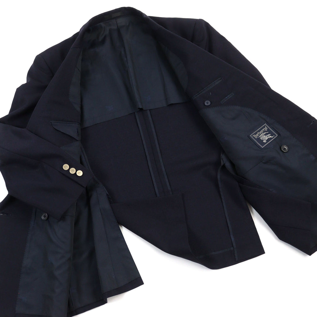 BURBERRY blazer WM121-600-29 Outer: 100% wool, Lining: polyester, Lining: cupra, Sleeve lining: cupra Navy mens Notation size unknown Used Authentic