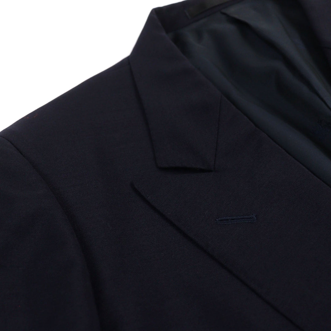 BURBERRY blazer WM121-600-29 Outer: 100% wool, Lining: polyester, Lining: cupra, Sleeve lining: cupra Navy mens Notation size unknown Used Authentic