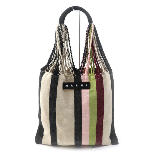 MARNI Tote Bag SHMH0009A0 Main: Polyester lilac MARKET HAMMOCK BAG Women Used Authentic
