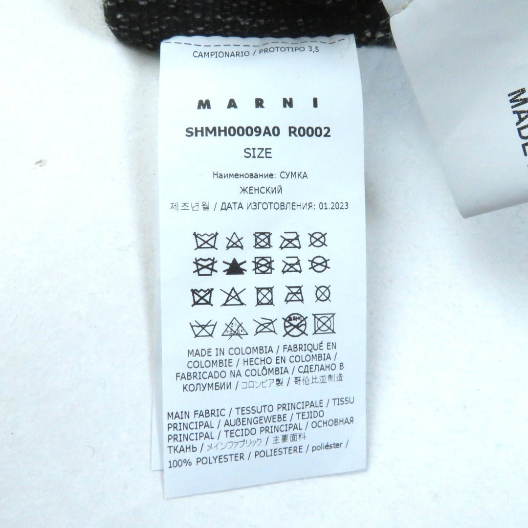 MARNI Tote Bag SHMH0009A0 Main: Polyester lilac MARKET HAMMOCK BAG Women Used Authentic