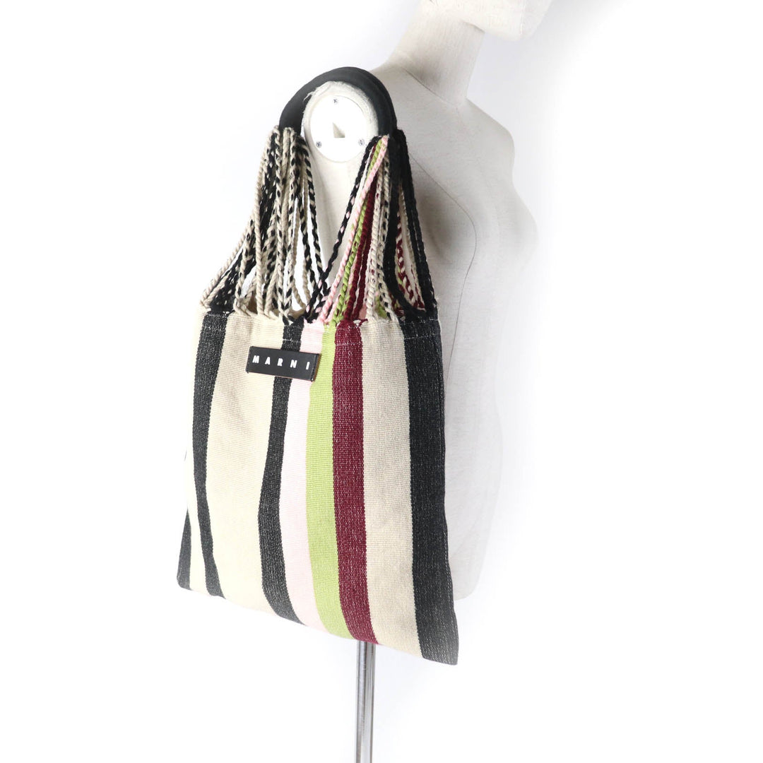 MARNI Tote Bag SHMH0009A0 Main: Polyester lilac MARKET HAMMOCK BAG Women Used Authentic