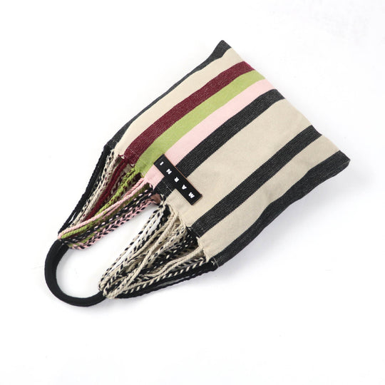 MARNI Tote Bag SHMH0009A0 Main: Polyester lilac MARKET HAMMOCK BAG Women Used Authentic