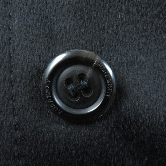 BURBERRY LONDON coat FN344-925-09 Outer: 87% wool, Outer: 13% cashmere, Part: leather, Lining: cupra, Fur: fox black Women 38 Used Authentic