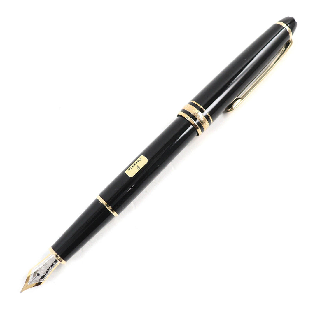 MONTBLANC fountain pen Pen point: 14K Black gold mens Used Authentic
