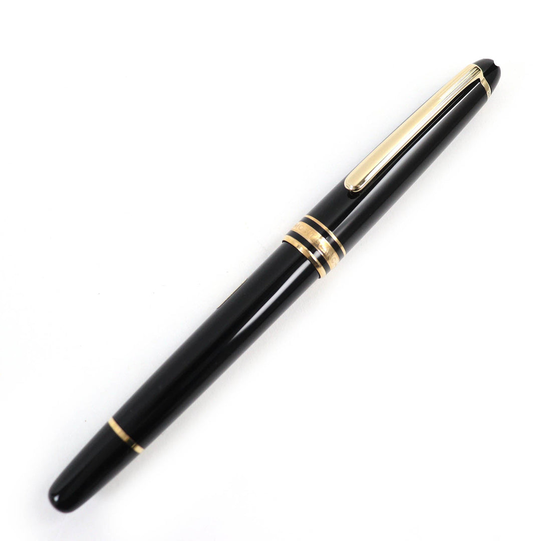 MONTBLANC fountain pen Pen point: 14K Black gold mens Used Authentic