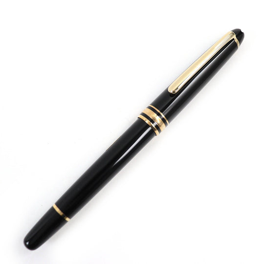 MONTBLANC fountain pen Pen point: 14K Black gold mens Used Authentic