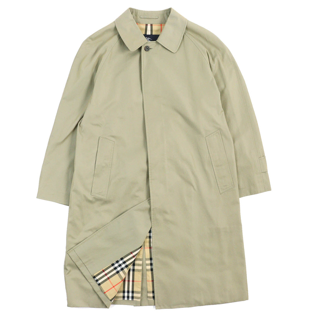 BURBERRY LONDON Stainless collar coat Outer: 100% cotton, Lining: cotton, Sleeve lining: polyester khaki mens 165-4 Used Authentic