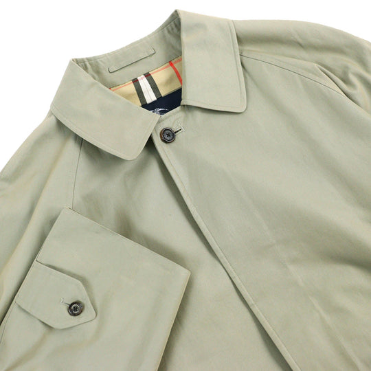 BURBERRY LONDON Stainless collar coat Outer: 100% cotton, Lining: cotton, Sleeve lining: polyester khaki mens 165-4 Used Authentic