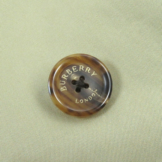 BURBERRY LONDON Stainless collar coat Outer: 100% cotton, Lining: cotton, Sleeve lining: polyester khaki mens 165-4 Used Authentic