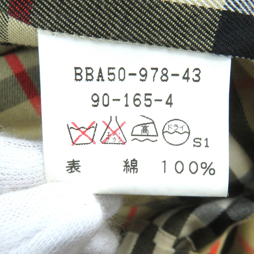 BURBERRY LONDON Stainless collar coat Outer: 100% cotton, Lining: cotton, Sleeve lining: polyester khaki mens 165-4 Used Authentic