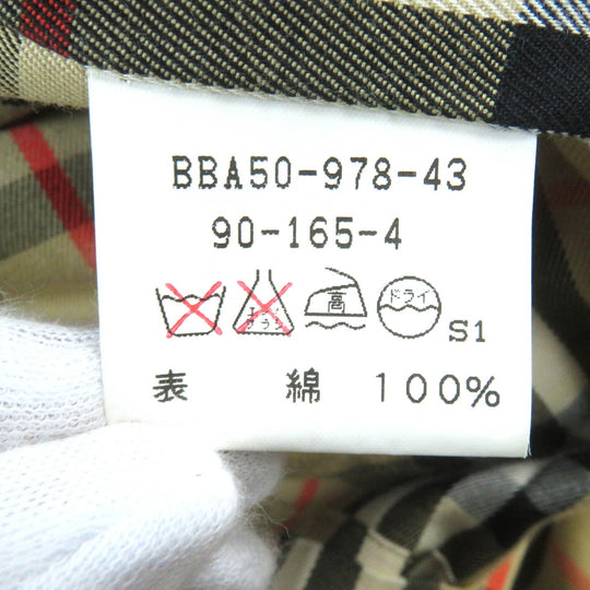 BURBERRY LONDON Stainless collar coat Outer: 100% cotton, Lining: cotton, Sleeve lining: polyester khaki mens 165-4 Used Authentic