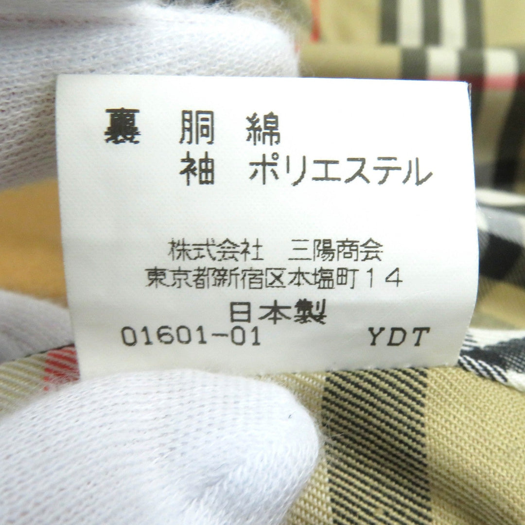 BURBERRY LONDON Stainless collar coat Outer: 100% cotton, Lining: cotton, Sleeve lining: polyester khaki mens 165-4 Used Authentic