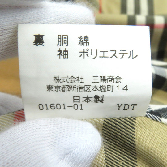 BURBERRY LONDON Stainless collar coat Outer: 100% cotton, Lining: cotton, Sleeve lining: polyester khaki mens 165-4 Used Authentic