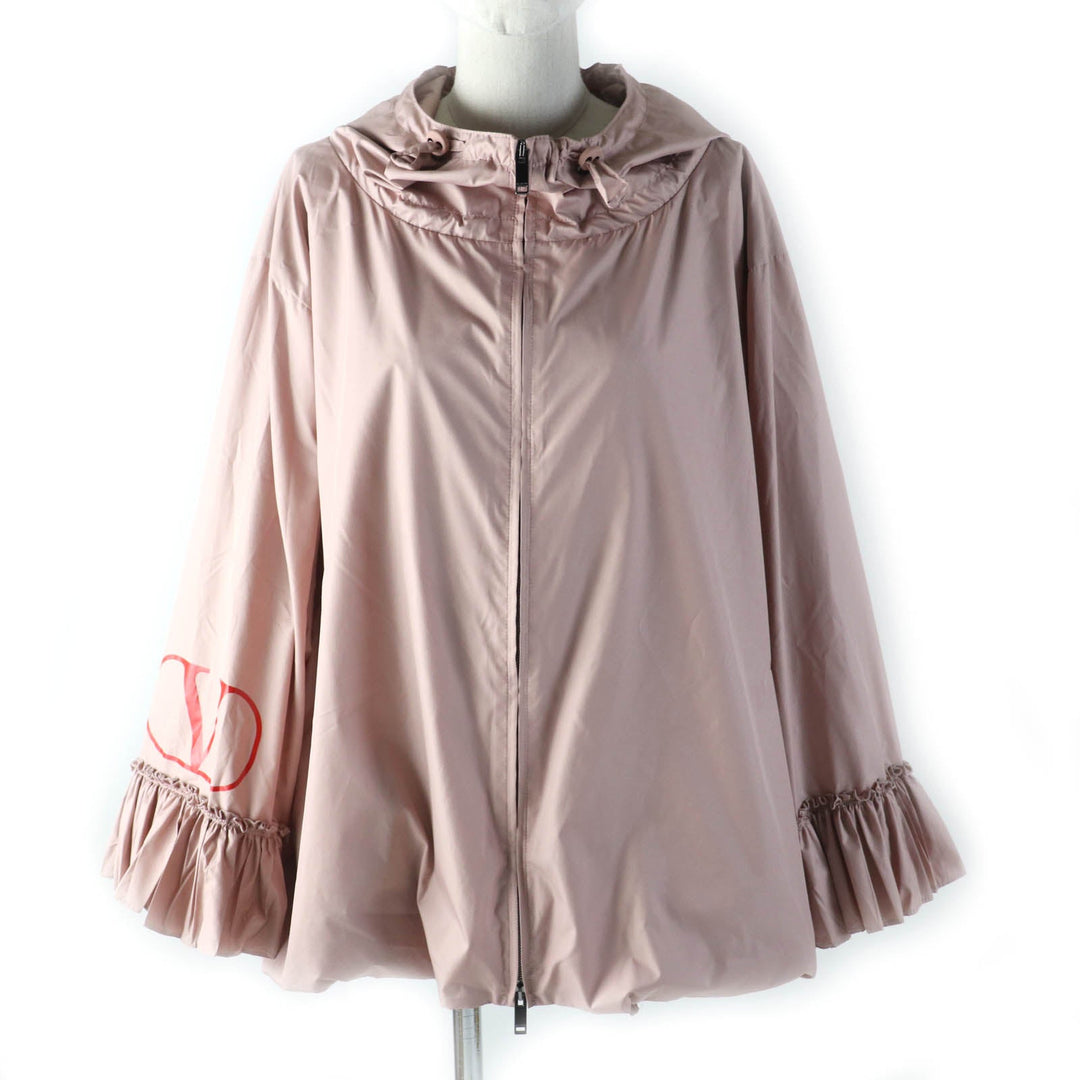 VALENTINO Blouson Main: 100% polyester pink beige Women 36 Used Authentic